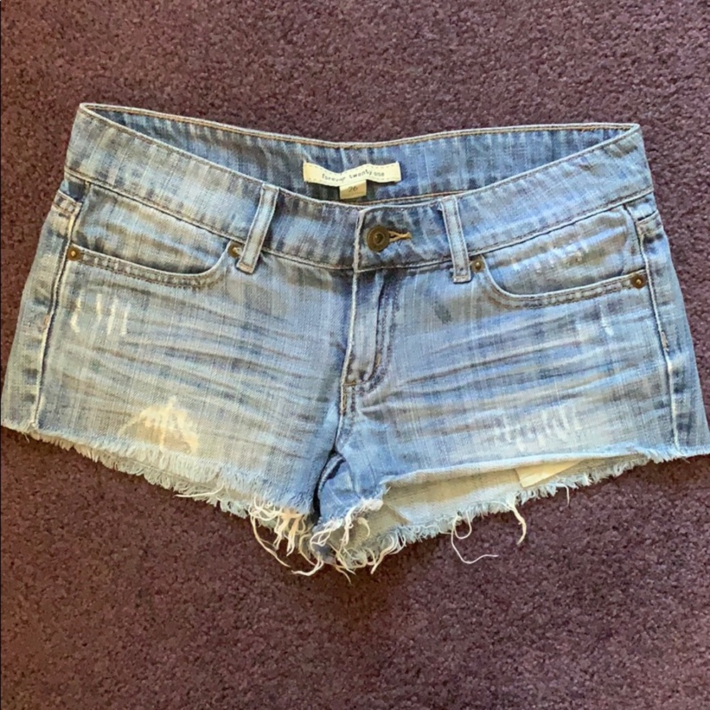 Forever 21 jean shorts